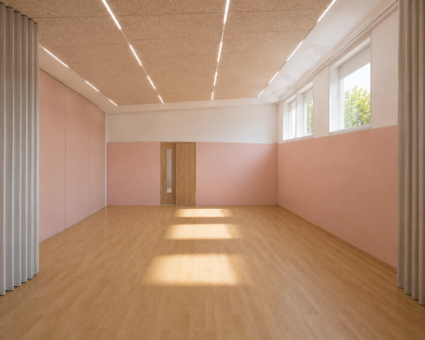 Image de synthèse d'un espace